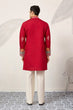 Load image into Gallery viewer, Unique Style Red Color Embroidered Kurta for Mens Wear Clothsvilla