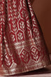Load image into Gallery viewer, Maroon Georgette Lehenga Choli with Sequins Work Clothsvilla