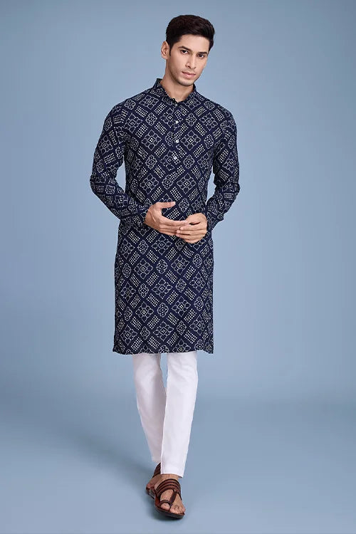Awesome Navratri Garba Men's Rayon Kurta Collection Clothsvilla