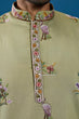 Load image into Gallery viewer, Traditional Pista Green Embroidered Kurta for Men Clothsvilla