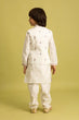 Load image into Gallery viewer, Traditional Wear White Koti Kurta Pajama for Boys Wear Clothsvilla