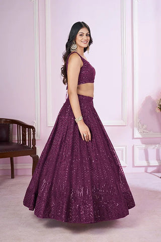 Stylish Soft Net Lehenga Choli for Weddings & Festivities Clothsvilla