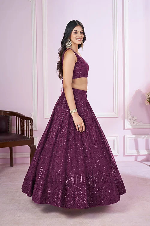 Stylish Soft Net Lehenga Choli for Weddings & Festivities Clothsvilla