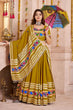 Load image into Gallery viewer, Fluorescent Green Chaniya Choli for Navratri Garba Night Clothsvilla
