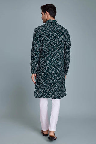 Designer Printed Men's Kurtas for Navratri Garba Festive Season Clothsvilla