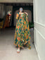 Green Alia Style Gown with Dupatta ClothsVilla