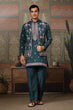 Load image into Gallery viewer, Premium Designer Green Koti Kurta Pair for Men Clothsvilla