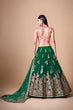 Load image into Gallery viewer, Green Exquisite Embroidered Lehenga Choli Designs Timeless Elegance and Artistry Clothsvilla