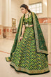 Load image into Gallery viewer, Green Sequins Embroidery Lehenga Choli For Women Collection Clothsvilla