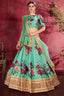 Green Women Latest Design Chaniya Choli Clothsvilla
