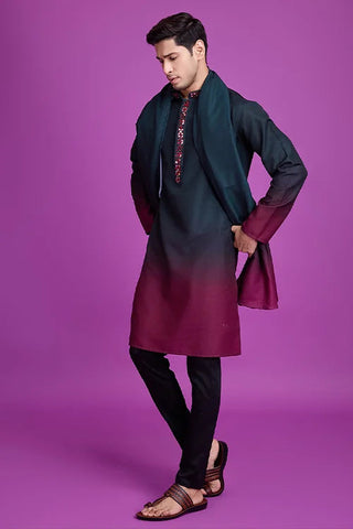 Classic Men's Printed Kurta Collection at Clothsvilla Store Clothsvilla