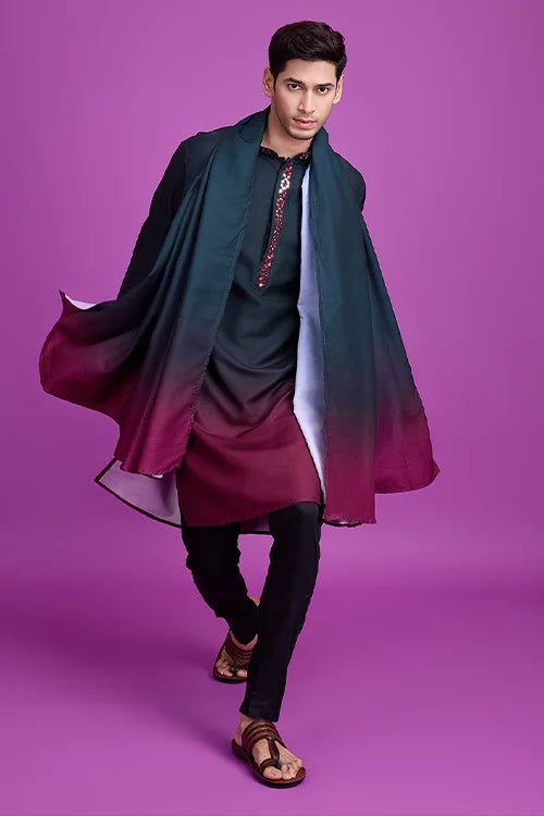 Classic Men's Printed Kurta Collection at Clothsvilla Store Clothsvilla