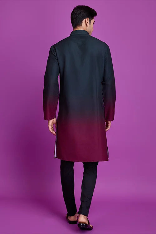 Classic Men's Printed Kurta Collection at Clothsvilla Store Clothsvilla