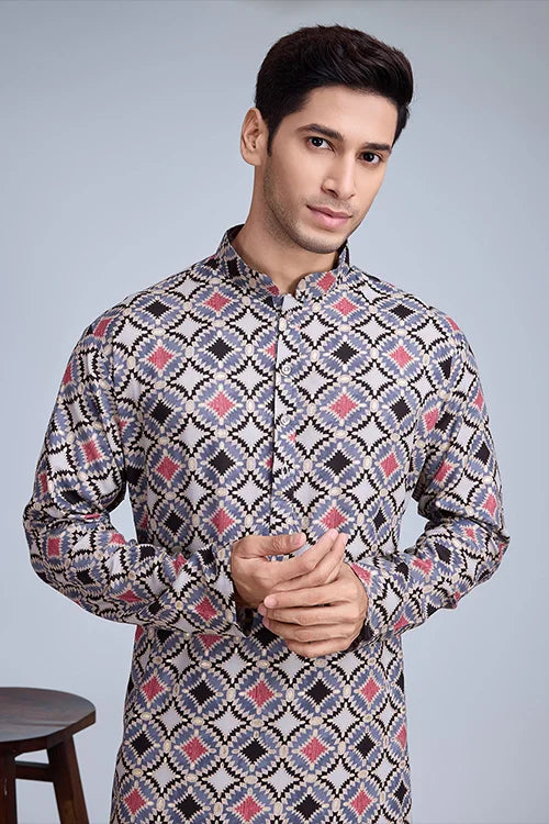 Comfortable and Trendy Men's Kurta for Navratri Festival Clothsvilla