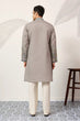 Load image into Gallery viewer, Wedding Traditional Look Grey Kurta for Mens Wear Clothsvilla