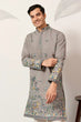 Load image into Gallery viewer, Wedding Traditional Look Grey Kurta for Mens Wear Clothsvilla