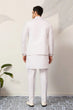 Load image into Gallery viewer, Elegant Wedding Special White Koti Kurta Pajama Set Clothsvilla