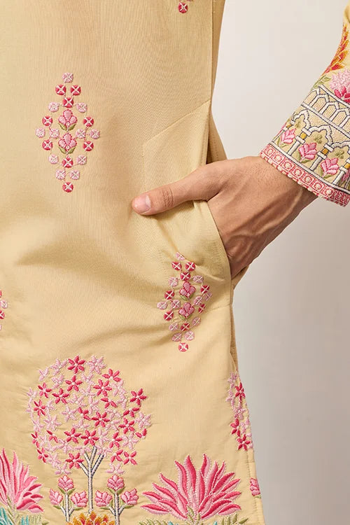 Groom Yellow Kurta for Haldi Ceremony Special for Mens Clothsvilla