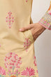 Load image into Gallery viewer, Groom Yellow Kurta for Haldi Ceremony Special for Mens Clothsvilla