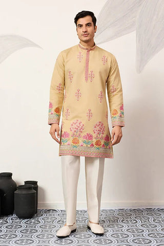 Groom Yellow Kurta for Haldi Ceremony Special for Mens Clothsvilla