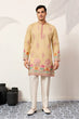 Load image into Gallery viewer, Groom Yellow Kurta for Haldi Ceremony Special for Mens Clothsvilla