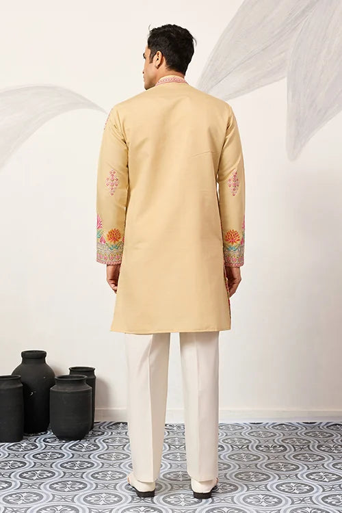Groom Yellow Kurta for Haldi Ceremony Special for Mens Clothsvilla