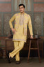Trending Yellow Haldi Ceremony Koti Kurta for Men Clothsvilla