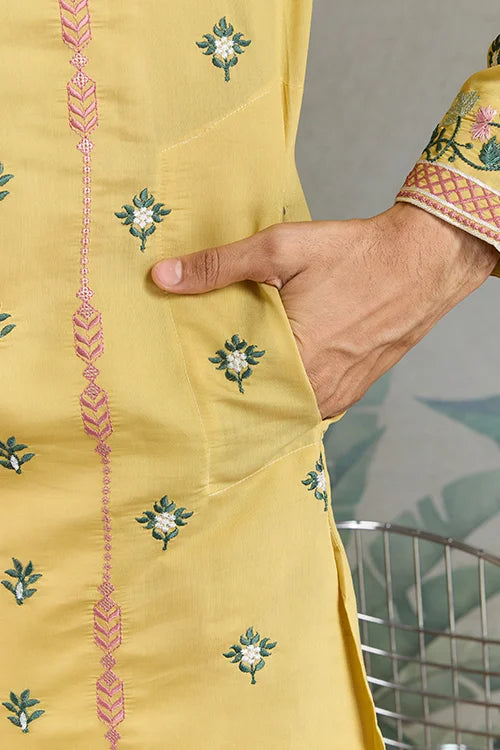 Haldi Special Trending Kurta Design for Men Clothsvilla