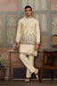 Haldi Special Light Yellow Koti Kurta Set for Mens Wear Clothsvilla