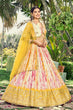 Load image into Gallery viewer, Haldi Function Special Sequins Embroidered With Digital Print Work Lehenga Choli Clothsvilla