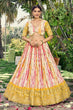Load image into Gallery viewer, Haldi Function Special Sequins Embroidered With Digital Print Work Lehenga Choli Clothsvilla