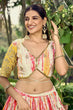 Load image into Gallery viewer, Haldi Function Special Sequins Embroidered With Digital Print Work Lehenga Choli Clothsvilla