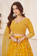 Load image into Gallery viewer, Haldi Special Yellow Color Sequins Embroidered Work Lehenga Choli Clothsvilla