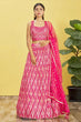 Load image into Gallery viewer, Hot Pink Designer Soft Net Lehenga Choli with Dupatta Clothsvilla