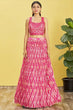 Load image into Gallery viewer, Hot Pink Designer Soft Net Lehenga Choli with Dupatta Clothsvilla