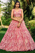 Load image into Gallery viewer, Hot Pink Designer Soft Net Thread With Multiple Sequins Work Lehenga Choli Clothsvilla