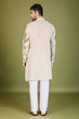 Load image into Gallery viewer, Ivory Viscose Rayon Designer Men's Kurta Online Clothsvilla