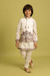 Load image into Gallery viewer, Elegant White Koti Kurta Set for Boys 6 to 12 Year Clothsvilla