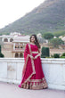 Load image into Gallery viewer, Sparkling Sequin Pink Lehenga: Faux Georgette with Heavy Embroidery ClothsVilla
