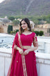 Load image into Gallery viewer, Sparkling Sequin Pink Lehenga: Faux Georgette with Heavy Embroidery ClothsVilla