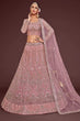 Load image into Gallery viewer, Latest Collection For Marriage Season Lehenga Choli Pearl Pink Colour Clothsvilla