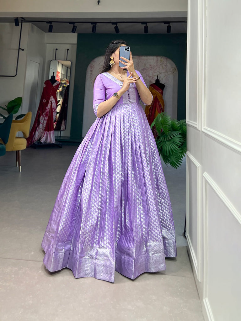 silk lavender dress Lavender SATIN OFF SHOULDER MAXI DRESS 6 / Lavender
