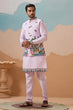 Load image into Gallery viewer, Vantara Design Luxury Lavender Mens Wear Koti Kurta Clothsvilla