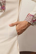 Load image into Gallery viewer, Traditional White Designer Kurta Pant Set for Mens Wear Clothsvilla