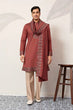 Load image into Gallery viewer, Luxury Royal Look Orange Kurta with Dupatta for Mens Collection Clothsvilla