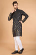 Load image into Gallery viewer, Cement Grey Designer Kurta – Viscose Rayon Fabric Clothsvilla