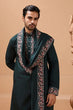 Load image into Gallery viewer, Perfect Green Festival Special Kurta with Dupatta for Mens Clothsvilla