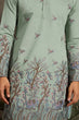 Load image into Gallery viewer, Embroidered Pista Green Wedding Kurta for Mens Clothsvilla