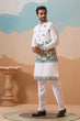 Load image into Gallery viewer, Vantara Style Premium White Mens Wear Koti Kurta Collection Clothsvilla