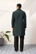 Load image into Gallery viewer, The Ultimate Designer Green Kurta with Dupatta for Mens Wear Clothsvilla